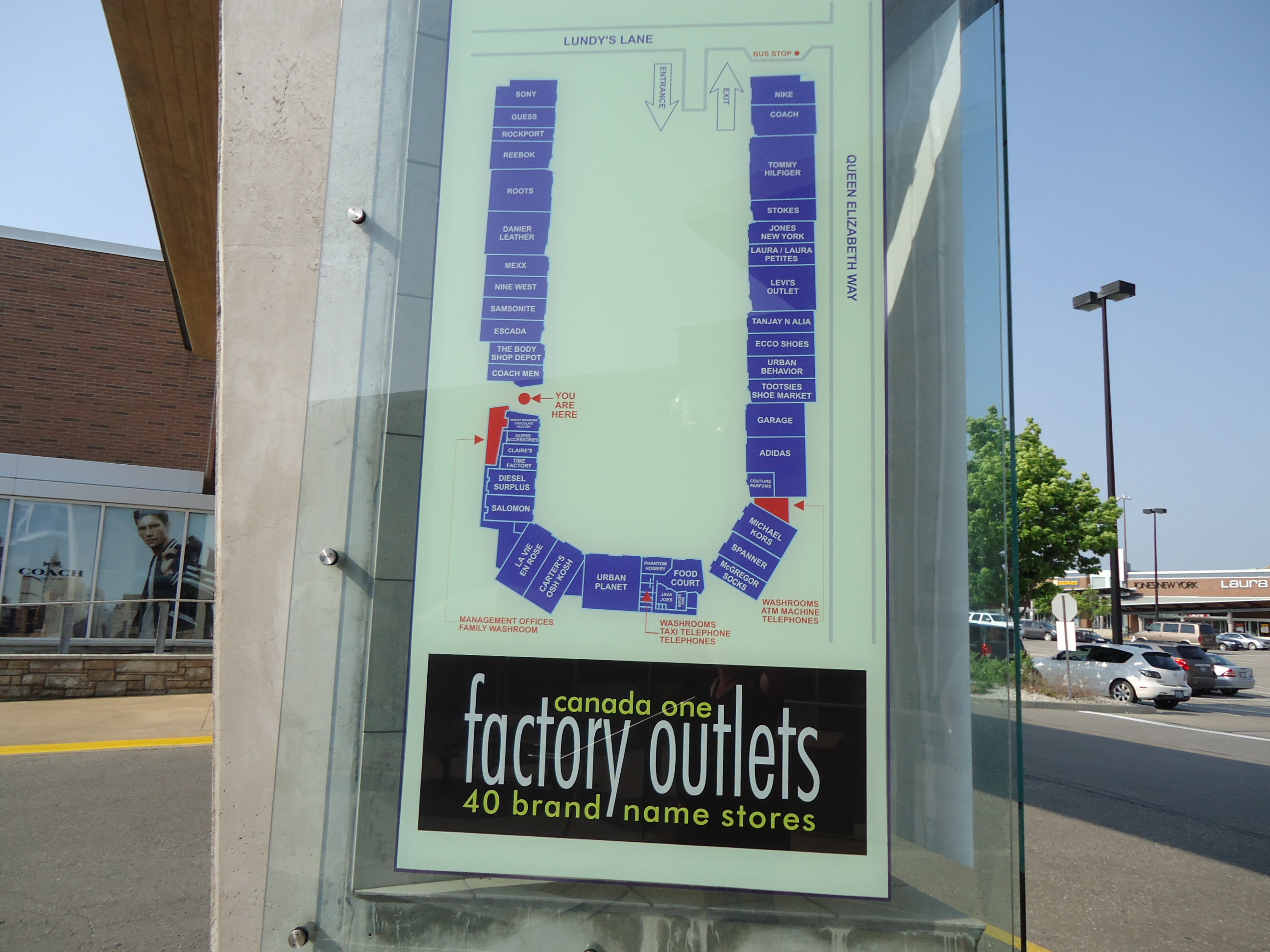 canada one factory outlets 40 brand name stores lundy’s lane niagara falls linda randall | Idea ...